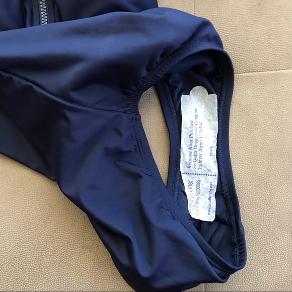 ❌Sold❌New All In Motion rash guard one piece swimsuit with long sleeves - Picture 10 of 11